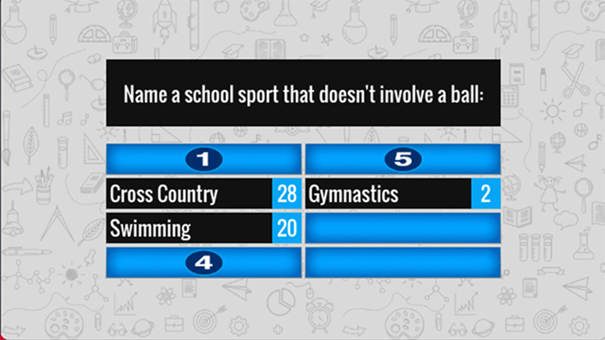 Survey Says - Back to School Edition image number null